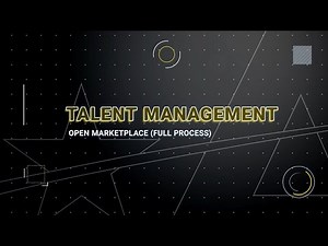 IPPS-A Release 3 Functionality Demonstration: Talent Management - Open Marketplace Full Process