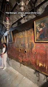 The Manger, Bethlehem ✨🕊️ The holy place where Jesus Christ was born, a sign of humility, peace, and God’s love for the world. #TheManger #Bethlehem #Nativity #JesusBirth #HolyLand #ChristianFaith #SacredBethlehem ✨ | Visit Israel With Prince