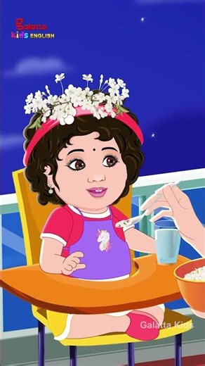 The Moon Song - English Nursery Rhymes for Children | Galatta Kids | Kids Song | Shorts