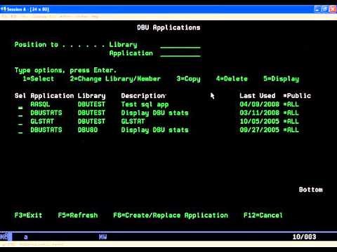 DBU Application Video Demo
