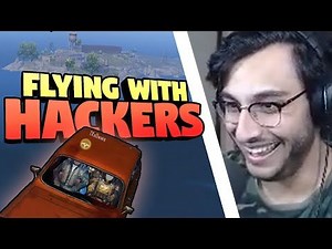 FLYING WITH HACKERS IN SPAWN ISLAND with OWAIS | PUBG MOBILE HIGHLIGHTS | RAWKNEE