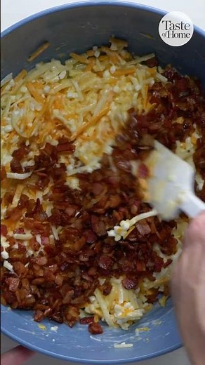 Amish breakfast casserole is a trusty recipe to follow when you need to feed a crowd!