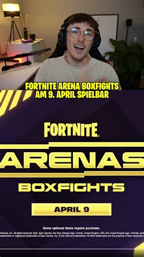Arena Boxfights am 09.04.26 in Fortnite spielbar! 🤯#marvv #fortnite