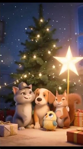 A Small Christmas Miracle 🐾✨ #shorts #cartoon #ai