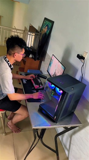 Full Gaming PC Build Delivery and Setup in Long Khanh, Dong Nai #dongnaipc #gamingpc #pc #compute...