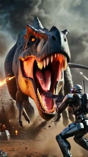 small robots can't solve and ultra micill robots come but T-rex can't accept defeat #robotdevil