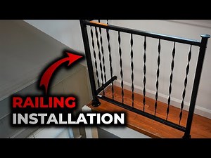 DIY Handrail Stair Installation | HANDYBROS |