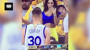 A female fan was put in an uncomfortable spot - and the clip says it all