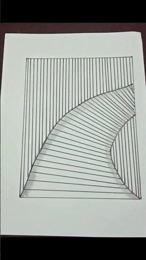 How to draw a Road shape easily #3D #roadview #art