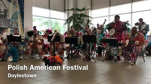 1.6K views · 58 reactions | The rain may have chased us indoors, but we still had a blast playing for the folks at the Shrine of Our Lady of Czestochowa yesterday! Vocals by our own Doug Travis and Special Guest Teresa Wojcik! | Polish American String Band | Facebook