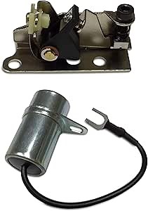 160-1183 Point & Condenser Ignition Kit Compatible with Onan Cummins John Deer Lawnmower Parts Fits for OEM 160-1183 312-0246