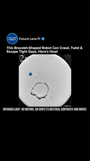 Soft Ringbots: Shape-Shifting Robots That Crawl, Squeeze & Move on Their Own! #robot #shorts #tech