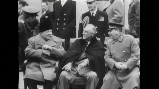 Yalta summit film shows WW2 Allies in key talks in 1945