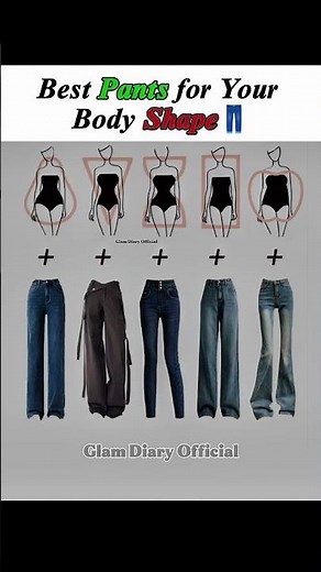 Perfect Pants for Every Body Shape-Style Guide #PantsGuide #BodyType #StyleGuide #ootd