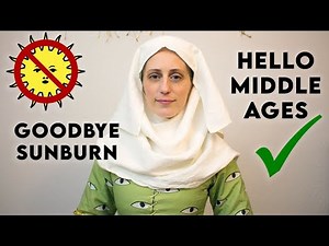 Dressing a 14th Century Lady || How To Wear a MEDIEVAL VEIL & WIMPLE