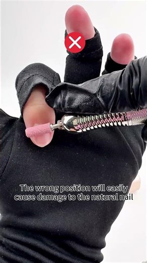 🧐🧐Do you know how to use an electric nail drill correctly❓#manicure #naildrill #nailfile #nailtools