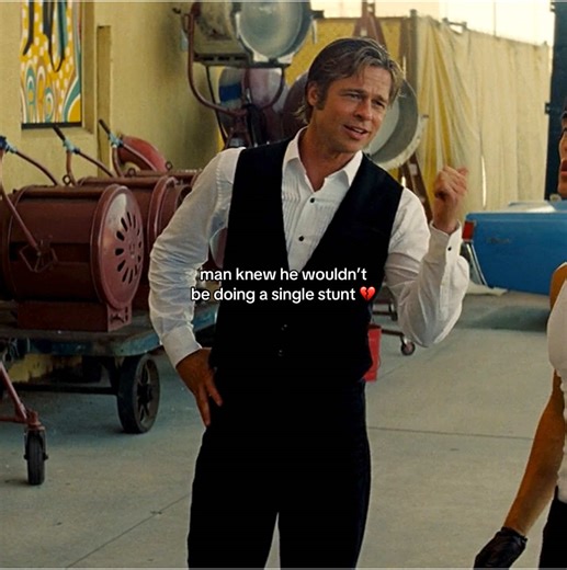 Cliff Booth's First Stunt Stress in Once Upon a Time in Hollywood