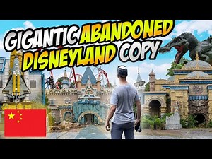 This ABANDONED theme park has EVERYTHING | Gigantic DISNEYLAND copy