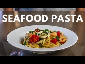 How to make Seafood Spaghetti (seafood pasta with a SECRET ingredient)