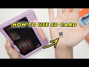 Amazon Fire Kids Tablet: How to Use Your SD Card
