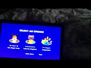 Magical children’s favourites DVD menu