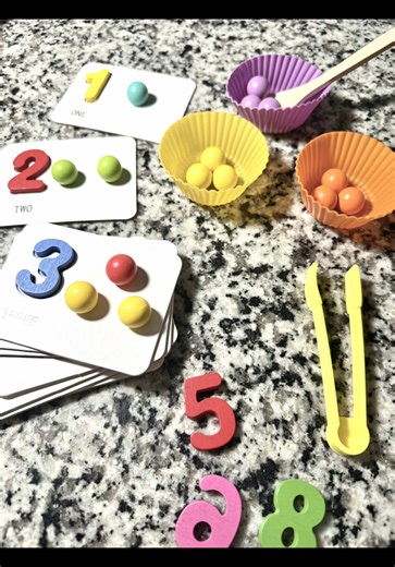Engaging Preschool Math Manipulative Kit for Addition