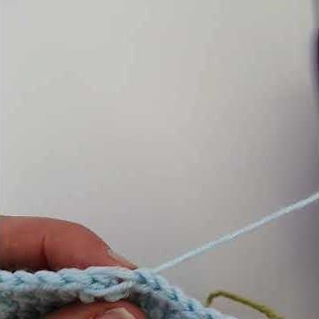 Crochet invisible join tutorial