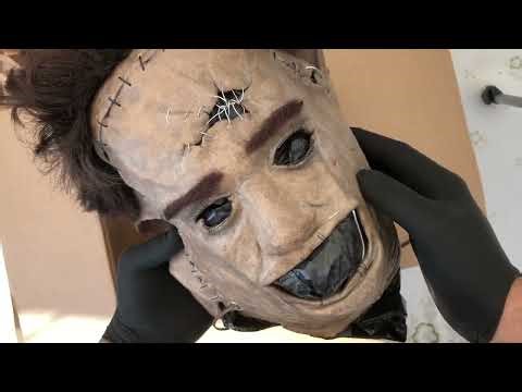 Unboxing 📦 Leatherface mask Texas chainsaw massacre 1974
