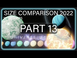 ULTIMATE Size Comparison 2022 (Part 13) 3D 4K 60FPS