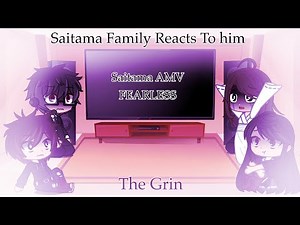 Saitama’s Family Reacts To: Saitama AMV FEARLESS || OPM || Gacha Club || Original