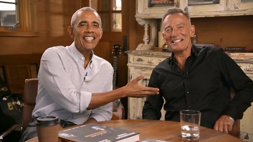 An exclusive extended clip of former POTUS, #BarackObama and American music legend, #BruceSpingsteen. | The Graham Norton Show
