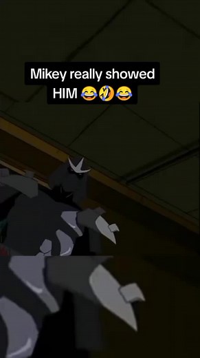 TMNT 2003 Funny Showdown: Mikey vs Shredder's Grandson