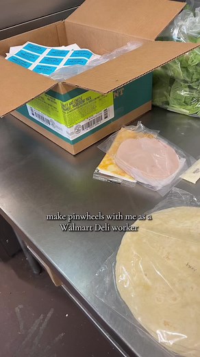 Cómo hacer pinwheels en Walmart Deli