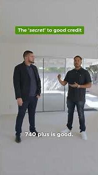 The "secret" to having good credit.