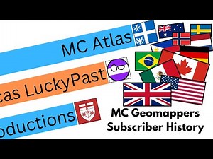 [June 1st Update] MC Geomapping YTers Subcounts - Feb 2020 - June 2024