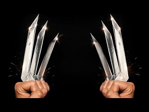 Origami Wolverine Claws - How to Fold || Halloween Costume