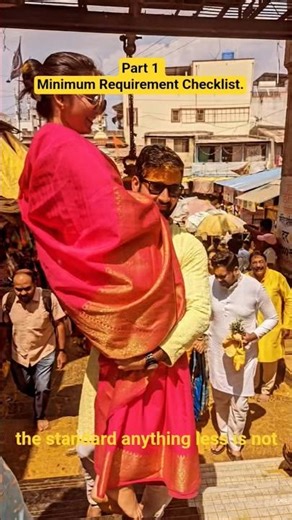 Comment “Part 2” if you want the next standard 👀✨Tag him if he meets it.