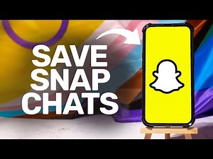 How To Save Chats In Snapchat 2025 (iPhone & Android)
