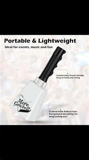 Make Some Noise with the Cow Bell!