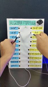 Algebraic Formulas Puzzles #mathematics #algebraic