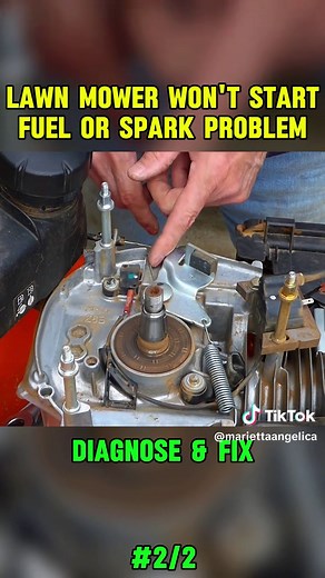 Diagnose and Fix Lawn Mower Fuel or Spark Issues