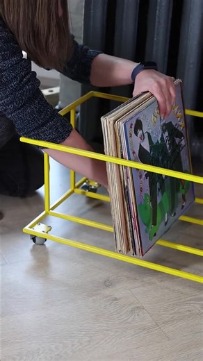 Metal Vinyl Record Holder: Modern Minimalist LP Storage - Etsy