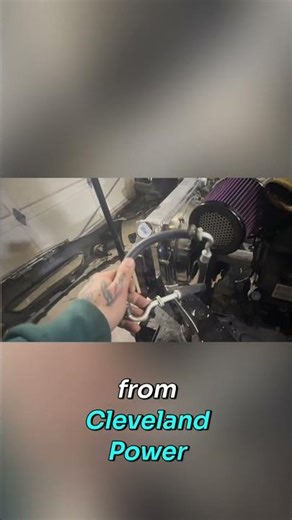 Car Build Secrets: Radiator Fitment & Transmission Cooler Lines! #shorts