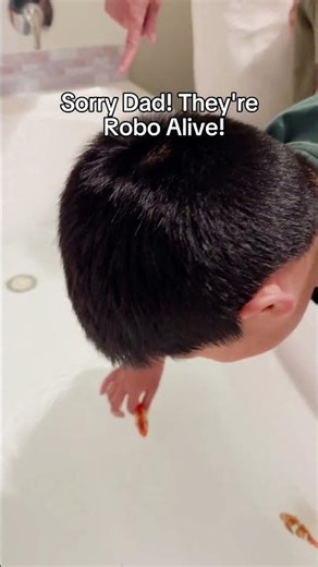 He had NO idea! 🤣 🐠