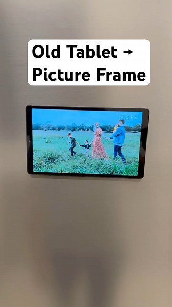 Turning an old tablet into a digital picture frame