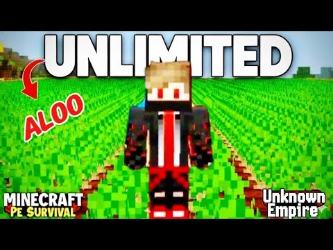 🔥 Unlimited Potato Farm in Minecraft! | Unknown Empire Ep 4 🥔🚜
