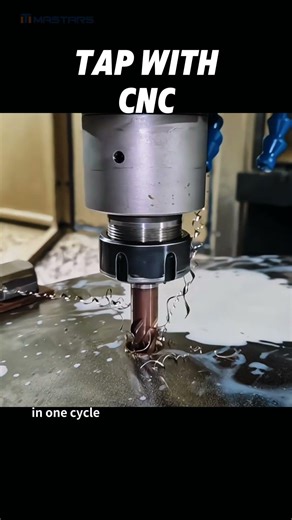 How to tap a clean internal thread on CNC? 🔩