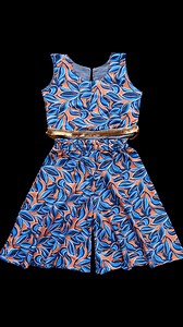 54K views · 1K reactions | Stylish High-Low Curved Top with Flared Palazzo Pant Easy Cutting & Stitching Tutorial . . . . . #babydress #palazzo #frocks #sewing #peplumtop | Creative Craft Studio | Facebook