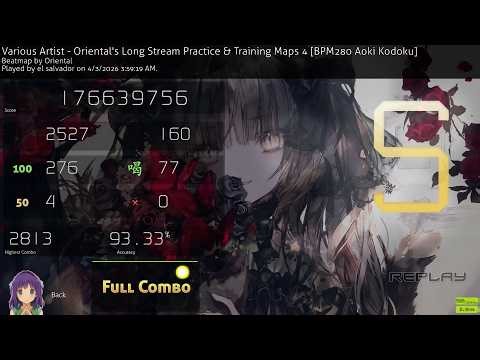 deathstream practice 280 bpm FC