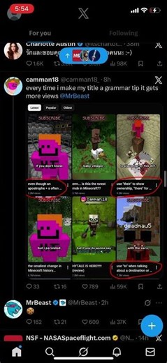 How to switch between for you to following on X